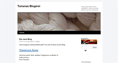 Desktop Screenshot of blog.schnugis.net